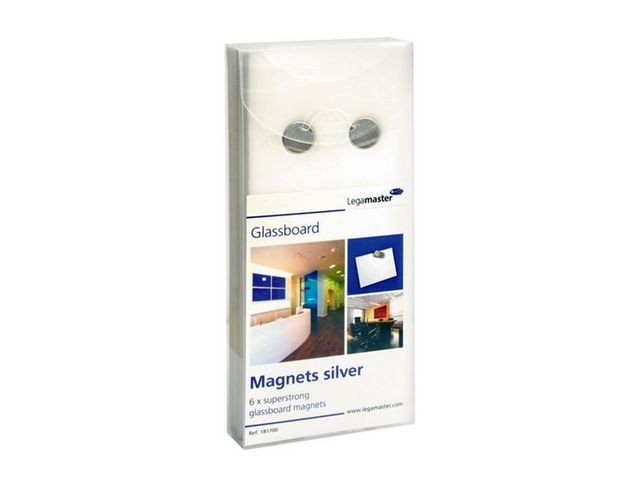 BildeMagnet Legamaster Ekstra Sterk Krom (6 stk)
