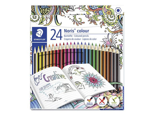 BildeFargeblyant Staedtler Noris Ass (24 stk)