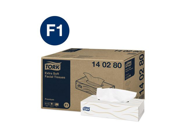 Dispenser Tork Ansiktsserviett F1 Hvit