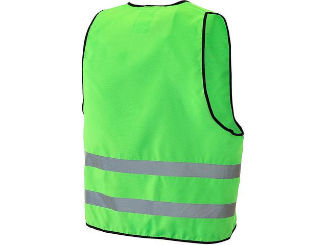 Refleksvest Med Glidlås Voksen Grønn