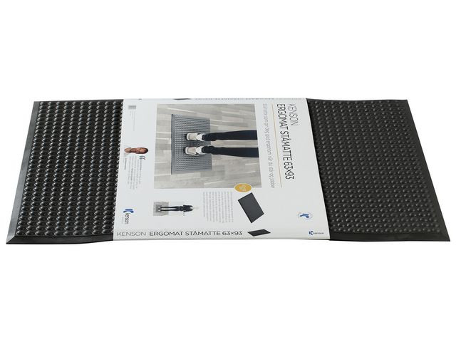 Avlastningsmatte Kenson 63X93 Sort