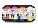 Ansiktsmaling Snazaroo 18Ml Sett 8 Frg