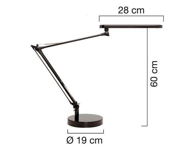 BildeLampe Unilux Led Mambo Sort