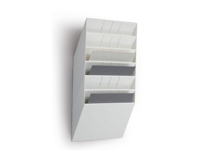 BildeBlanketthylle Durable A4 Ligg 6 Rom Hvit