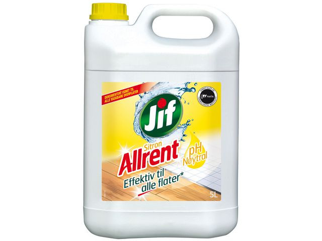 BildeAllrengjøring Jif Allrent Sitron 5L (3 stk)