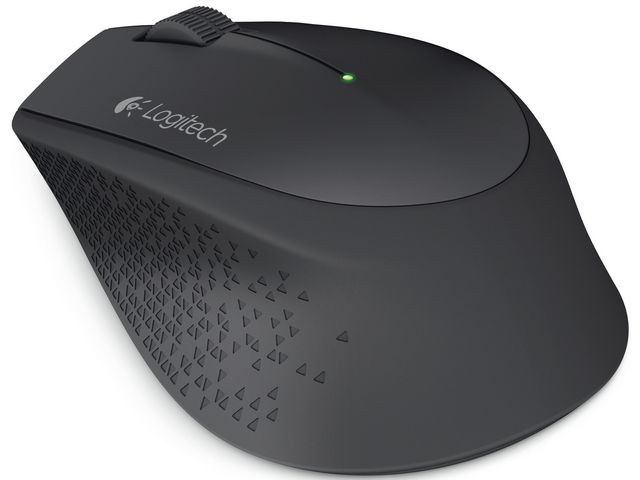 Logitech M280 Trdls mus, Sort