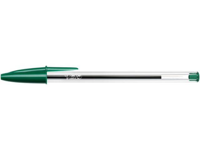 Kulepenn Bic Cristal M Grønn (50 stk)