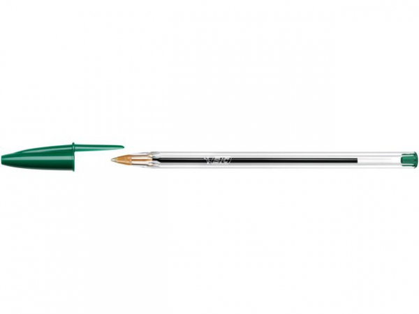 Kulepenn Bic Cristal M Grønn (50 stk)