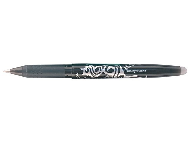 Geleroller Pilot Frixion Ball 0,7 Sort (12 stk)