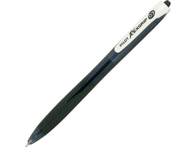 Kulepenn Pilot Begreen Rexgrip F Sort (10 stk)