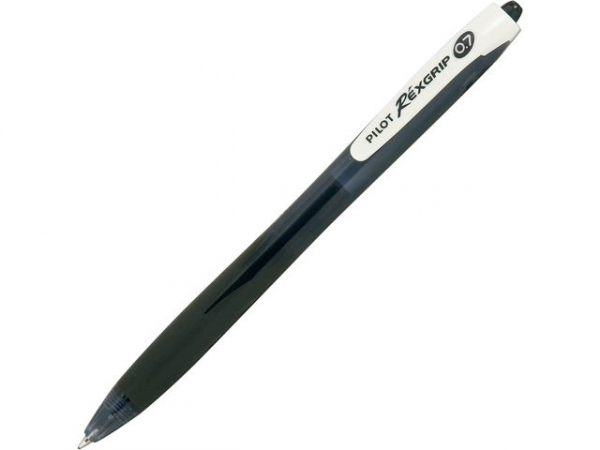 Kulepenn Pilot Begreen Rexgrip F Sort (10 stk)