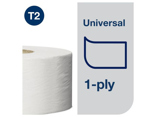 Toalettpapir Tork Universal T2 Mini 240M (12 ruller)