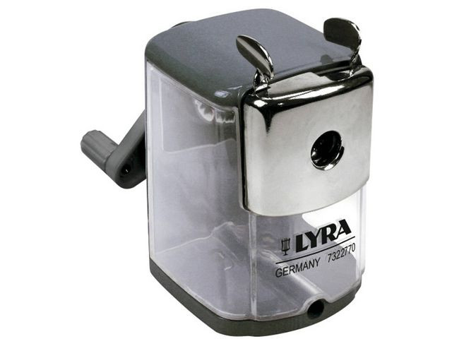 BildeBlyantspisser Lyra Bordmodell Metall