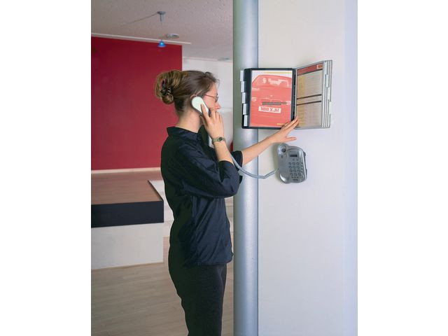 Veggstativ Sherpa 10 Lommer Sort/Rød