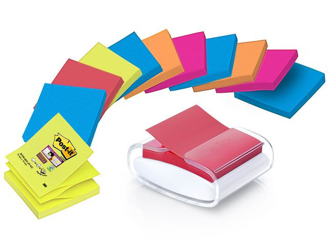 BildeDispenser Post-It Ss Zn 76X76 Hvit