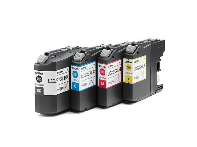 LC227XLVALBP CMYK ink cart. Multipack