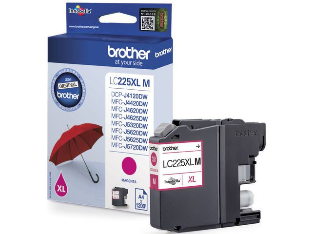 BildeBROTHER Ink LC225XLM LC-225XL Magenta