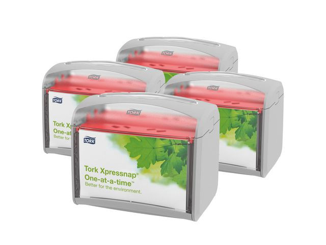 Serviettdispenser Tork N4 Bord Grå