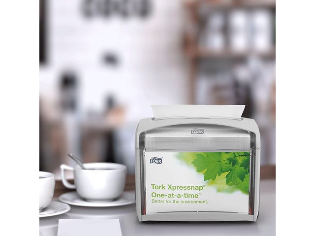Serviettdispenser Tork N4 Bord Grå