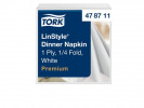 Serviett Tork Linstyle 39Cm Hvit (50 stk)