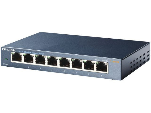 TP-Link TL-SG108 8-Port Gigabit Desktop Switch