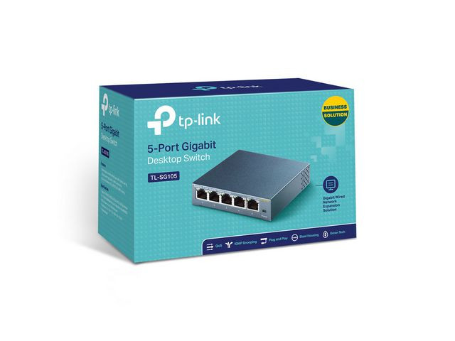 TP-Link TL-SG105 5-Port Gigabit Desktop Switch
