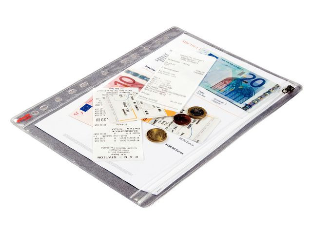 Plastlomme Esselte 200My Zipsafe (5 stk)