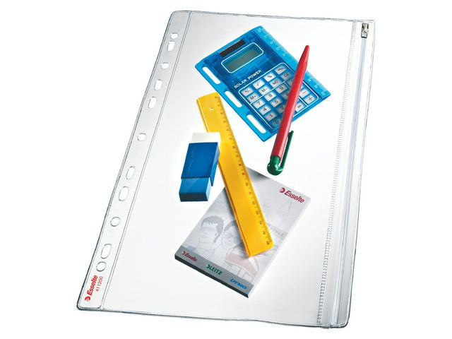 BildePlastlomme Esselte 200My Zipsafe (5 stk)