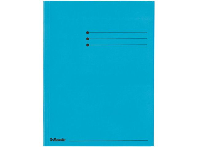 BildeKlaffmappe Esselte A4 Krt 3 Klaff Blå (25 stk)