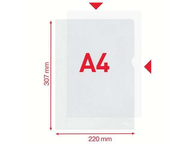 Plastomslag Esselte A4 160My (100 stk)