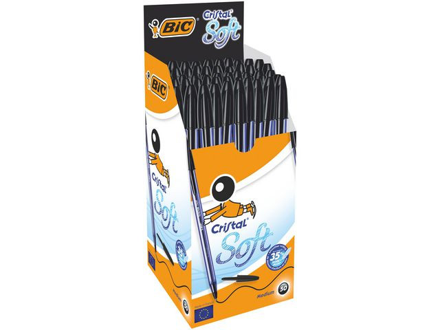 Kulepenn Bic Cristal Soft Sort (50 stk)
