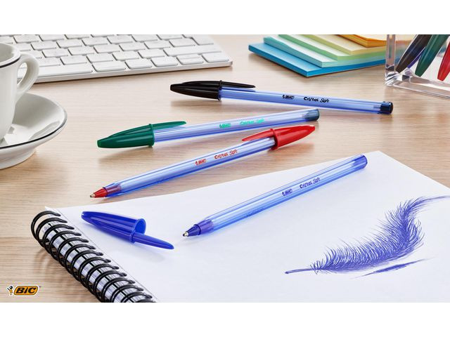 Kulepenn Bic Cristal Soft Sort (50 stk)