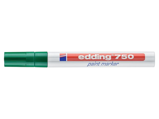 BildePaintmarker Edding 750 Grønn (10 stk)