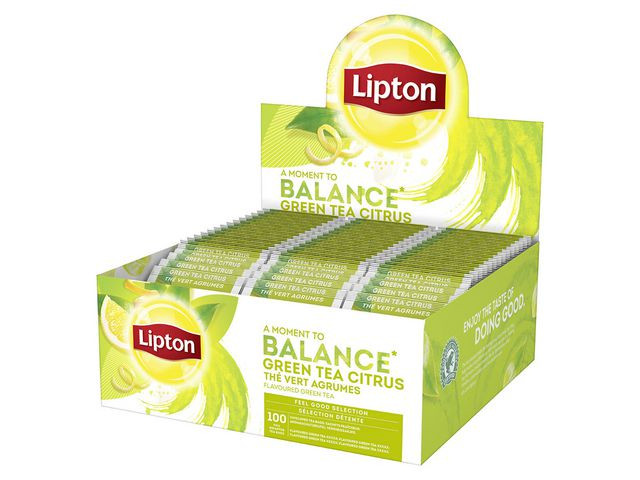 BildeTe Lipton Grønn M/Sitron (100 stk)