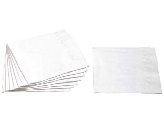 Serviett Duni 3L 24Cm Rød (250 stk/pk, 8 pakker)