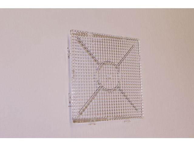 BildePerleplate Byggbar 15X15Cm (10 stk)