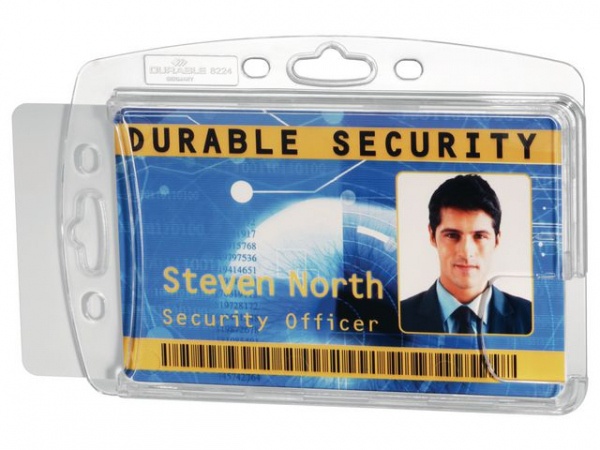 Kortholder Durable For 2 Kort Trans (10 stk)