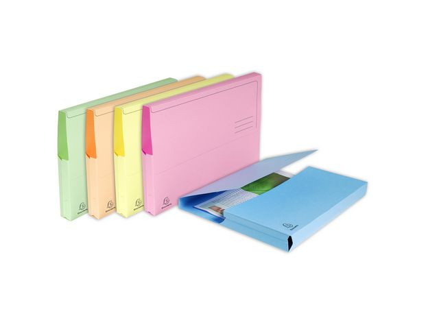 BildeDokumentmappe Exacompta A4 210G Ass (10 stk)