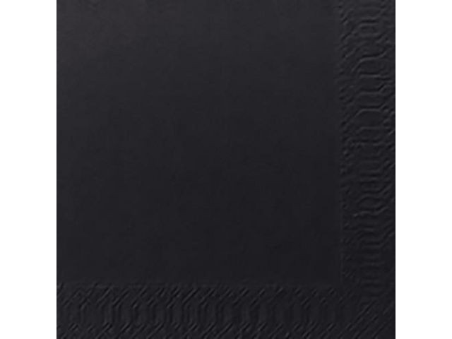 BildeServiett Duni 3L 24Cm Sort (250 stk/pk, 8 pakker)