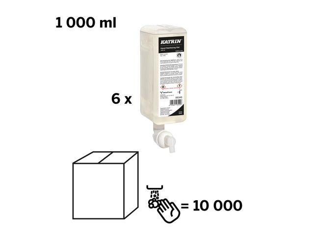 Hånddesinfeksjon Katrin Gel 1L