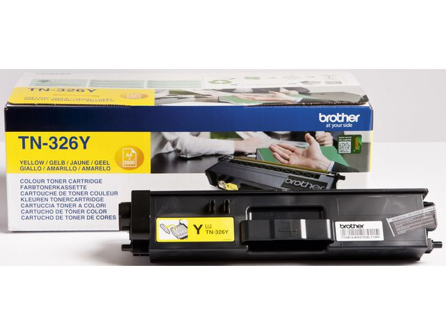BildeToner Brother Tn326Y High Capacity Gul