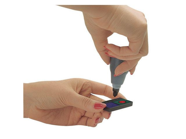 Stempelpute Colop Micro-2 Blå