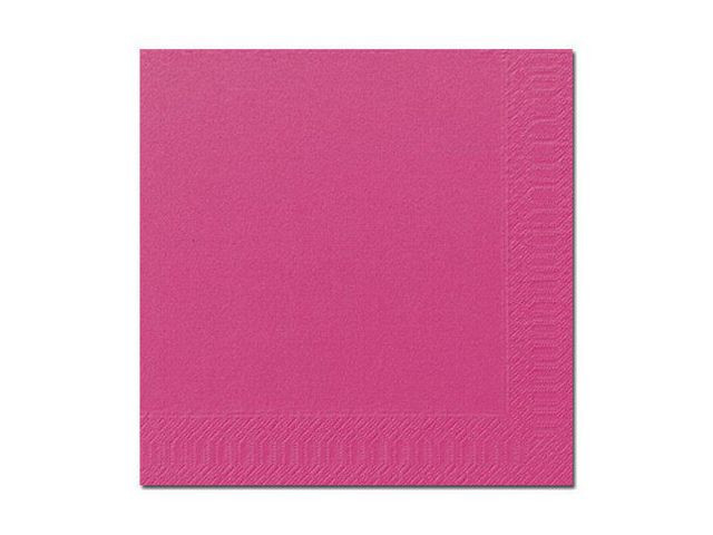 BildeServiett Duni 3L 33Cm Fuchsia (125 stk/pk, 8 pakker)