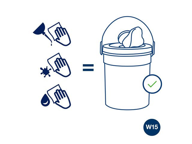 Våtserviett Tork Premium Overfl. W15 (58 stk)