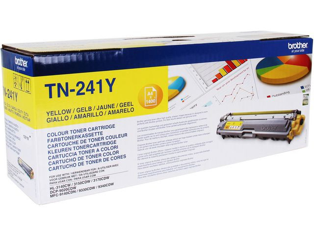 BildeBROTHER Toner TN241Y TN-241 Yellow