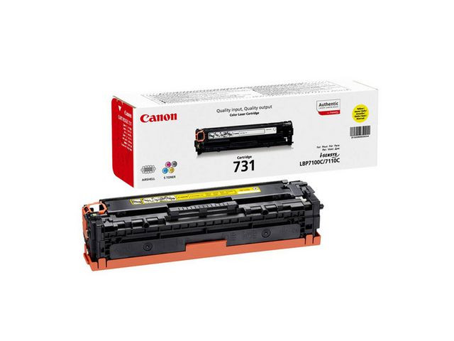 BildeCANON Toner 6269B002 731 Yellow