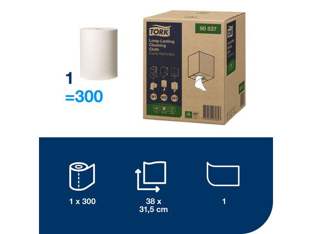 Industritørk Tork Premium 1L W1/2/3 114M