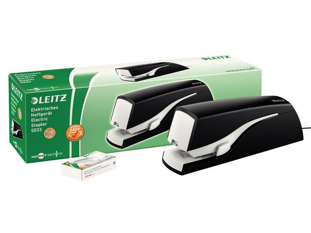 Leitz Stiftemaskin 5533 Elektr 20ark sort