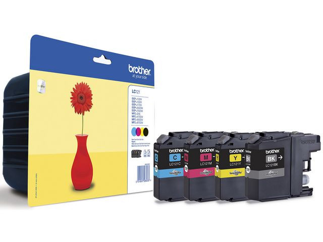 LC121VALBPDR CMYK ink multipack