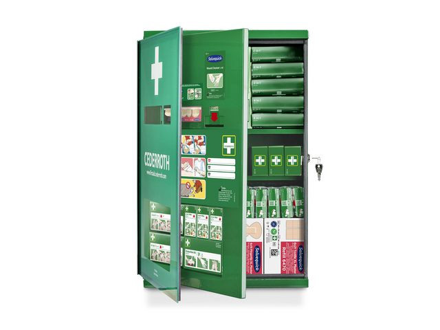 Cederroth Frstehjelpsskap med doble drer